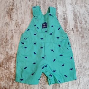 Boys Overalls Shorts Size 3 Months